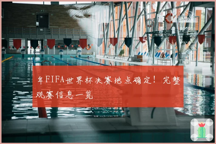 年FIFA世界杯决赛地点确定！完整观赛信息一览